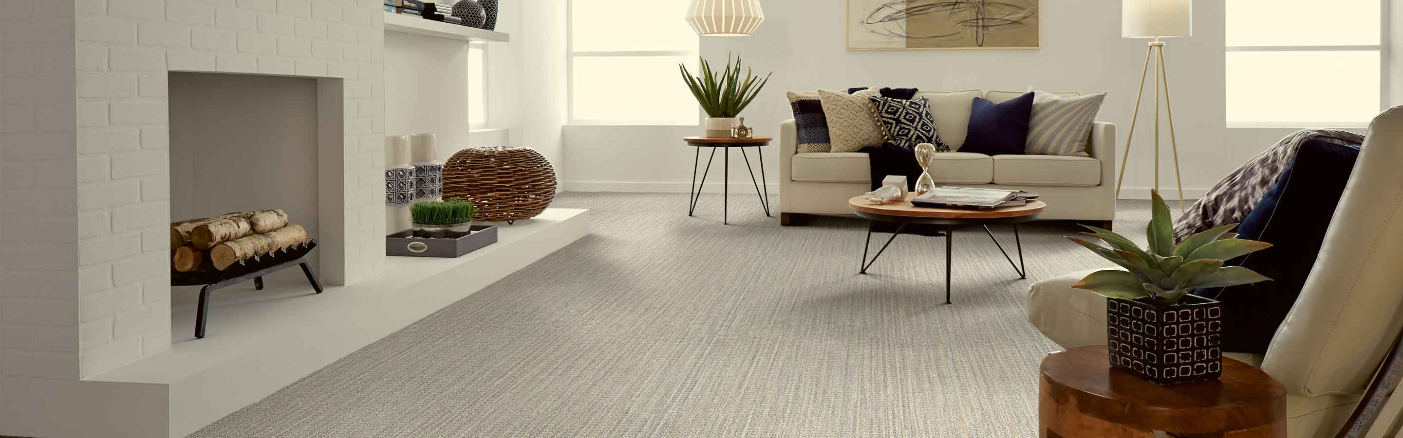 Living room carpet in Denver, CO from Veterans Carpet One